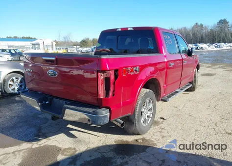 2016 Ford F-150 Lariat from USA, damaged, VIN 1FTEW1EG9GFD08002